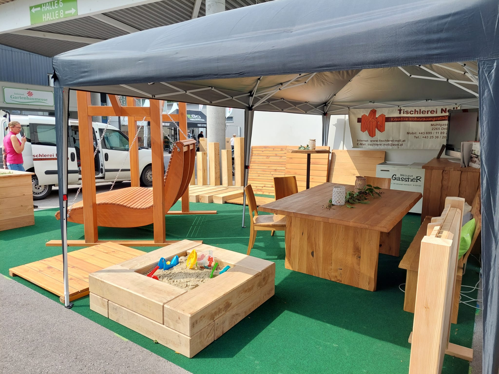 Messestand internationale Gartenbaumesse Tulln 2025