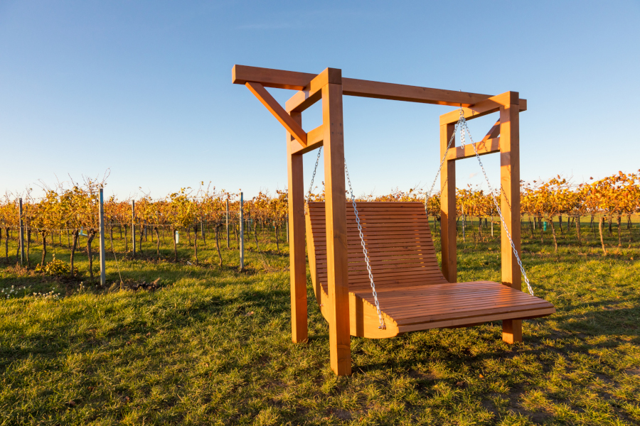 Gartenschaukel in Lärche massiv