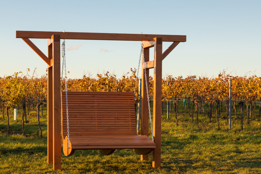 Gartenschaukel in Lärche massiv