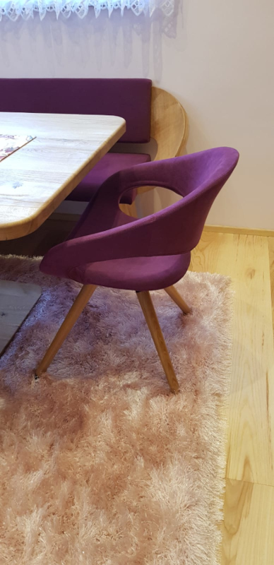 Essbereich mit Eckbank in Eiche massiv