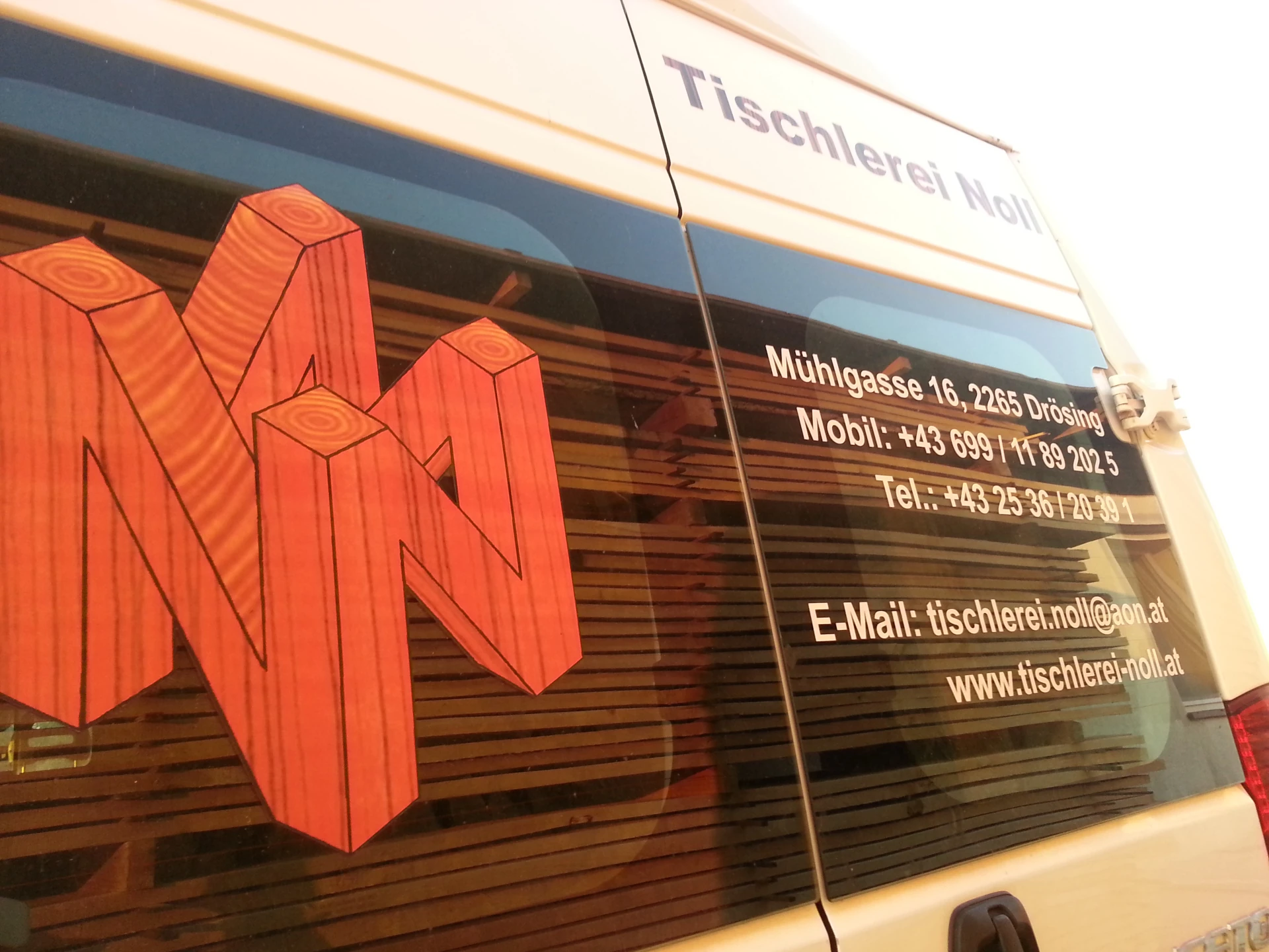 Lieferauto Tischlerei Noll